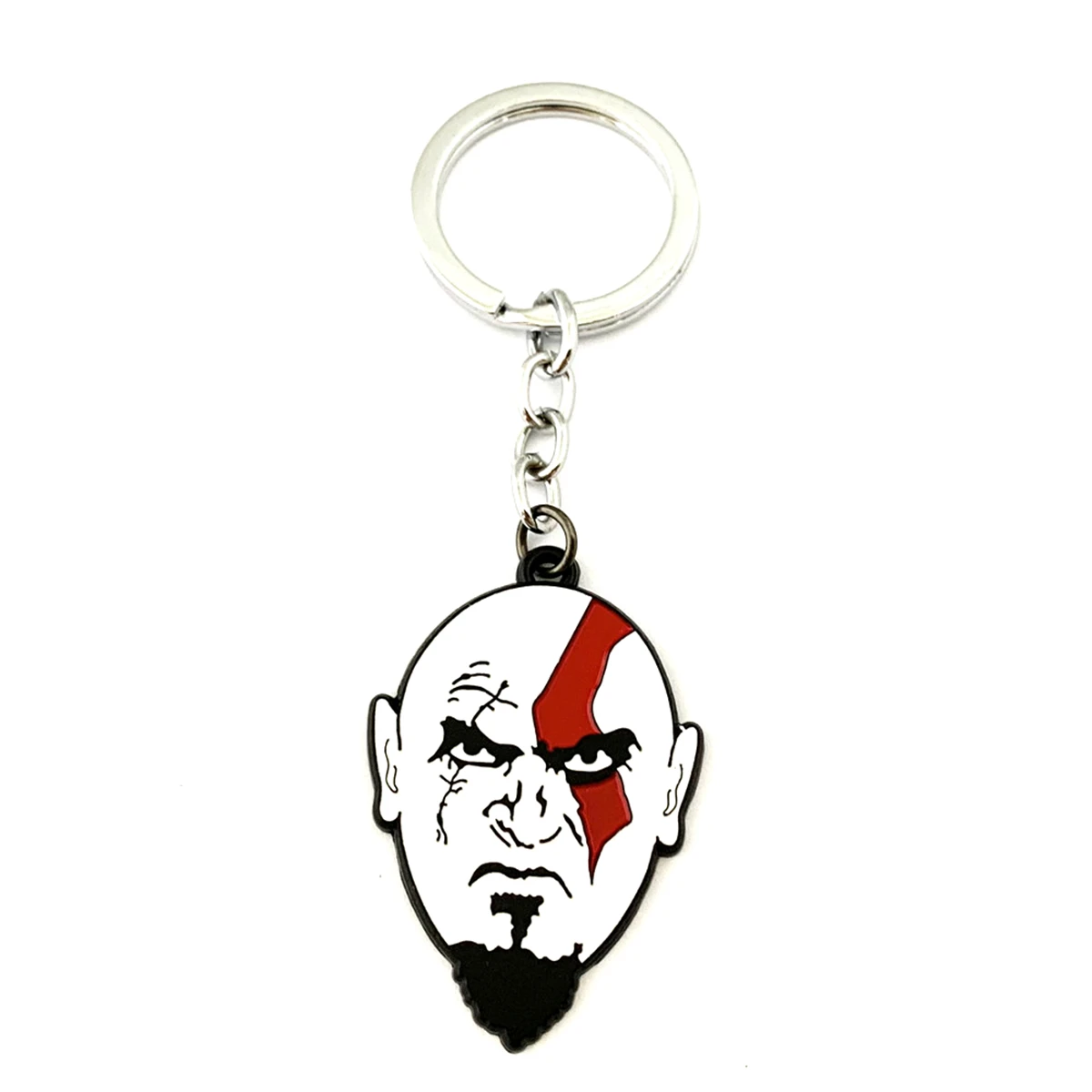 

HBSWUI Classic TV Movie God War KeyChains High Quality Metal Fashion Jewelry Cosplay Woman/Boy Gift