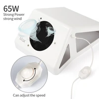 65w strong adjustable speed collector for nail dust fan vacuum cleaner for manicure tool vacuum suction nail art equipment tool