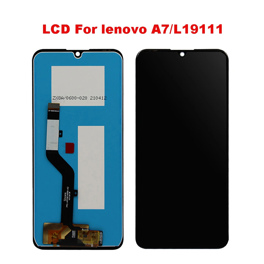 6,09 '100% Оригинальный ЖК-дисплей для Lenovo A7 L19111 дисплей с сенсорным экраном дигитайзер в сборе для Lenovo A7 или L19111 ЖК-дисплей
