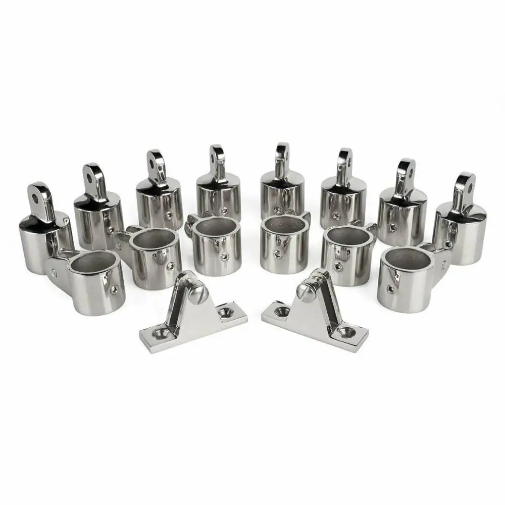 16Pcs Stainless Steel 7/8
