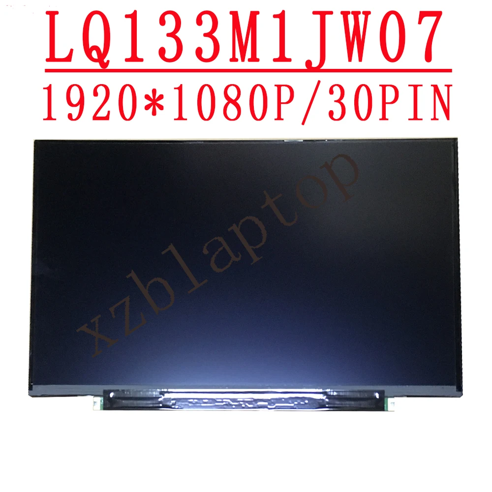 LQ133M1JW07 13 3 &quotМатрица ноутбука светодиодный ЖК-дисплей Экран для Sharp 1920X1080 FHD eDP30pin RGB