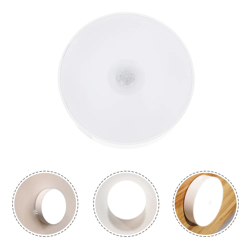 

1pc Home Body Induction Small Night Lamp Home Wall Lamp LED Bedside Light
