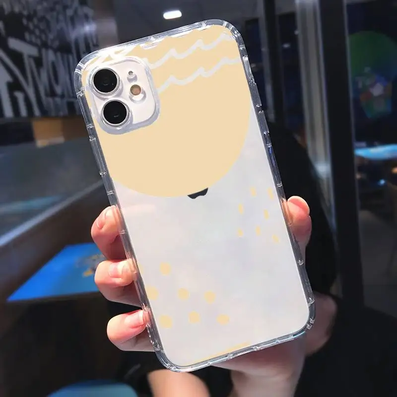 

Art Abstract Phone Case Transparent soft For iphone 5 5s 5c se 6 6s 7 8 11 12 plus mini x xs xr pro max