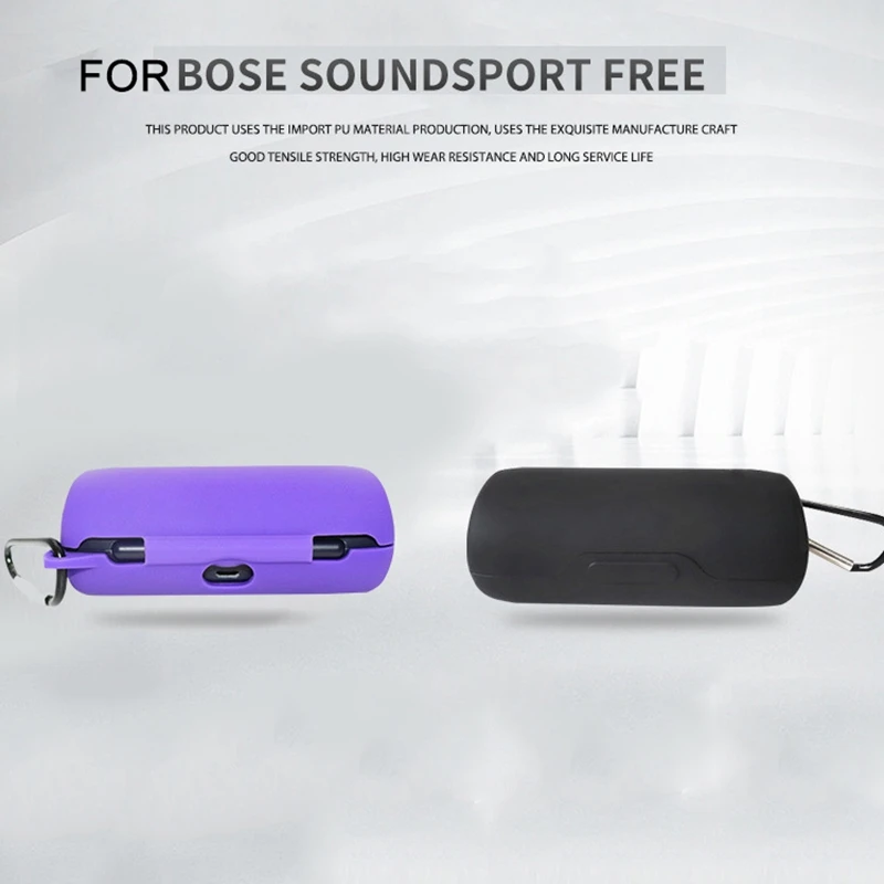 Силиконовый защитный чехол для BOSE SoundSport Free беспроводной Bluetooth-гарнитуры с