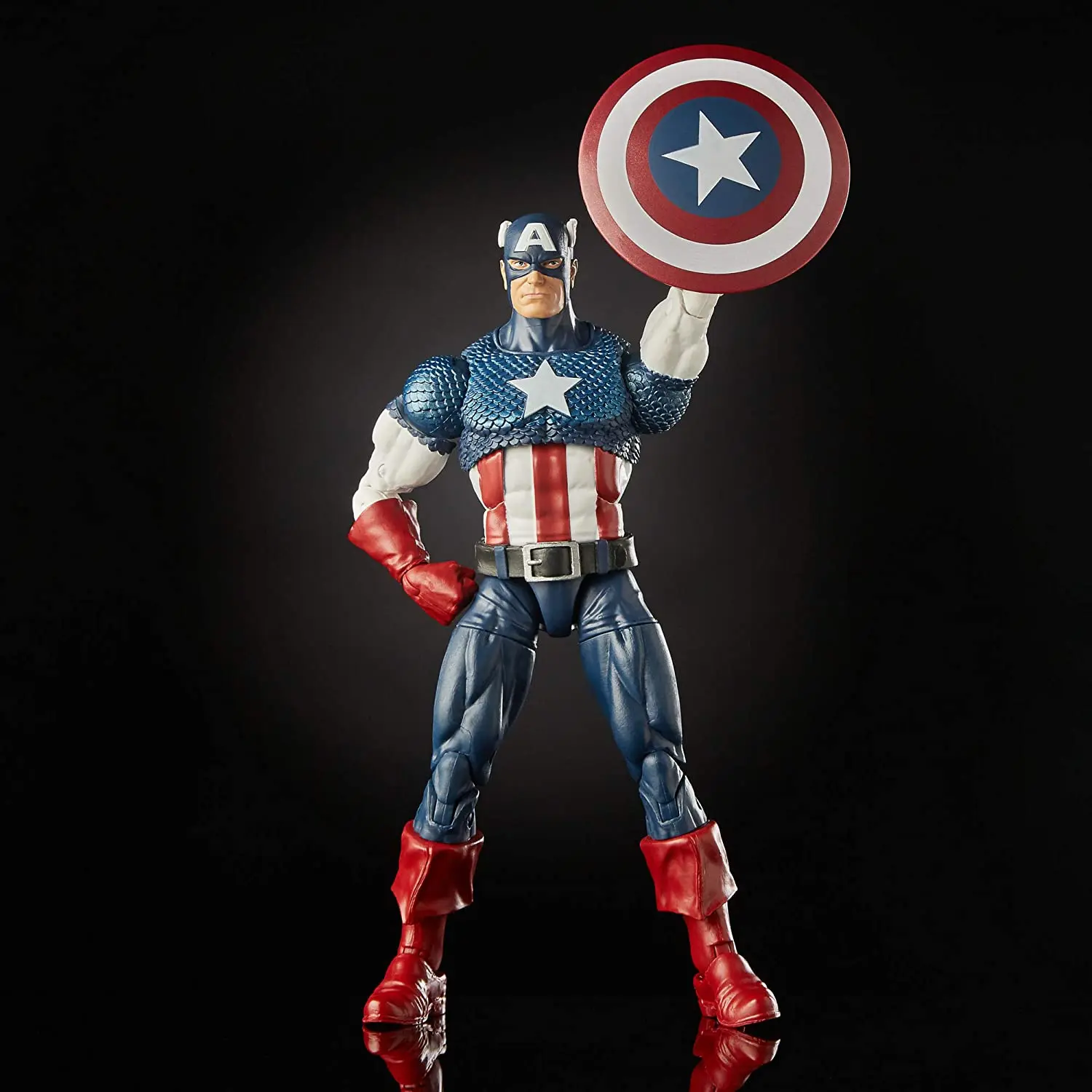 

Hasbro Marvel Comics 80th Anniversary Legends Series 6Inch Vintage Comic-Inspired Captain America Collectible Action Figure Toy