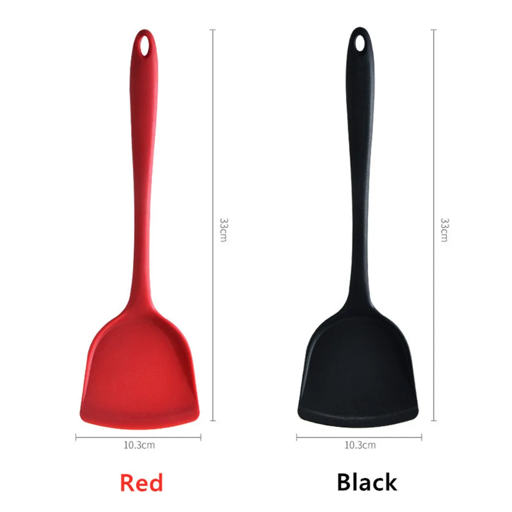 

3pcs Silicone Cooking Tools Heat-Resistant Kitchen Utensil Set Non-Stick spatula turner ladle spoon Soup Slotted Spatula Skimmer