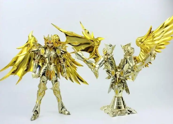 Новинка GT великолепные игрушки ST Seiya Myth Soul of God Gold EX Gemini SaGa металлическая Броня с тканевой вешалкой миф бог фигурка игрушка