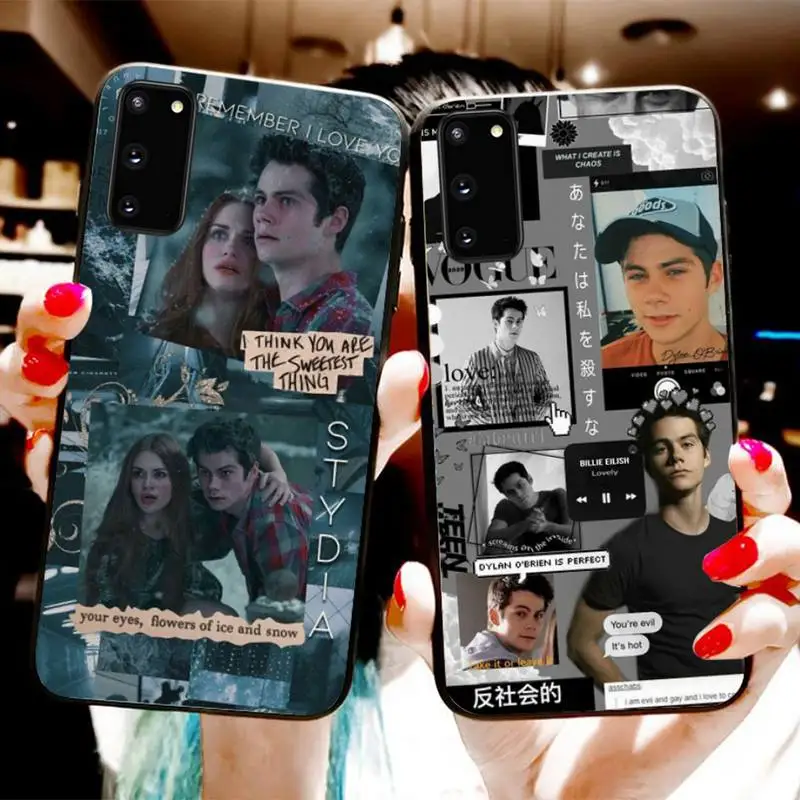 

Teen Wolf Dylan Obrien Phone Case For Samsung S20 S10 S21 S30 Plus S9 S10PLUS S20FE S21ULTRA