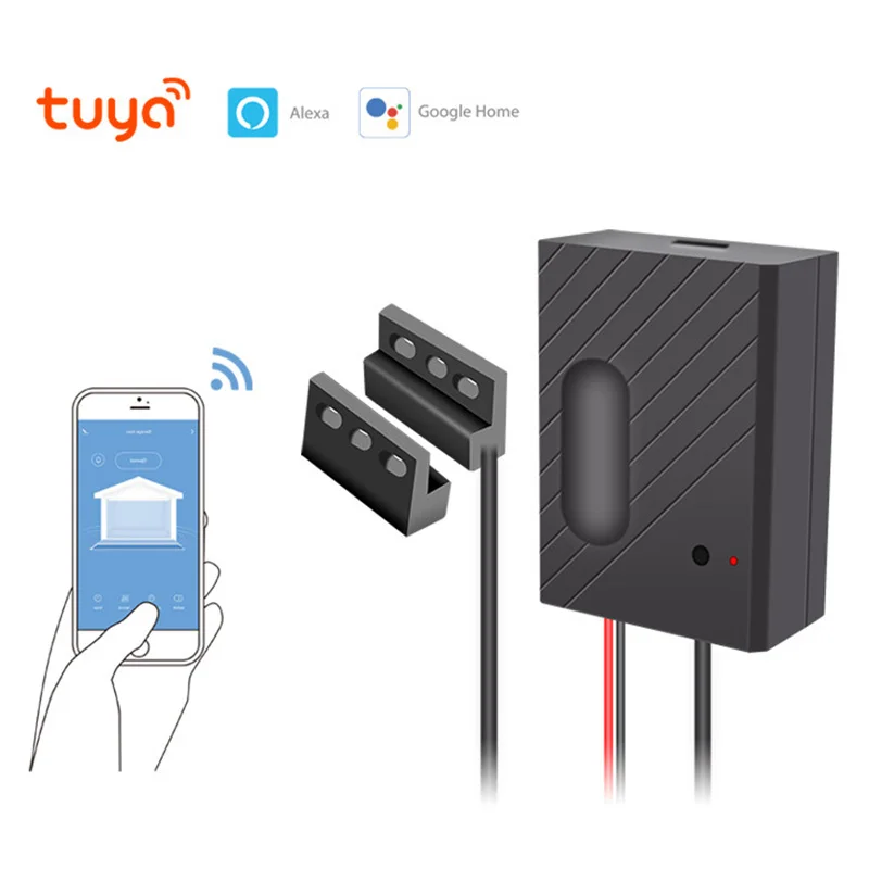 

Умный двигатель для гаражных дверей Tuya, Wi-Fi Смарт-пульт дистанционного управления, работает с Alexa Google Home