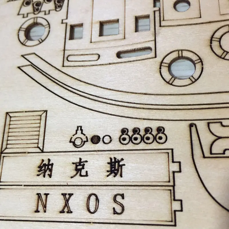 Wooden boat ship model Ship Assembly Model Diy Kits Sailing Boat 1:50 Scale Decoration Toy Gift | Игрушки и хобби