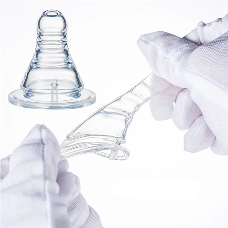 

Baby Newborns Soft Safety Liquid Silicone Pacifier Nipple Replacement Accessories