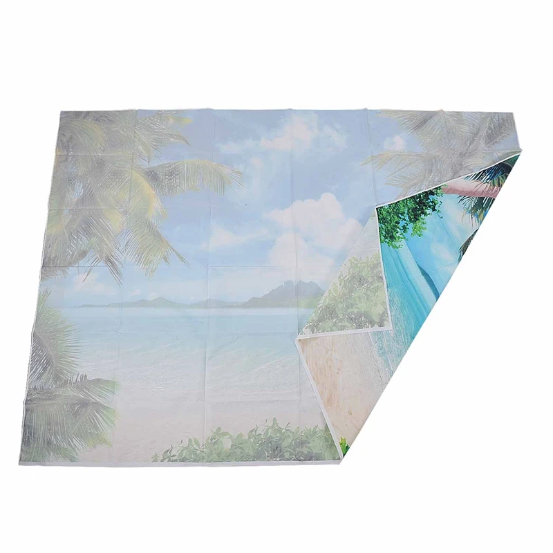 HOT 5X7ft Vinyl Photography Backdrops Background Photo Studio Sea Beach Model Stage | Электроника