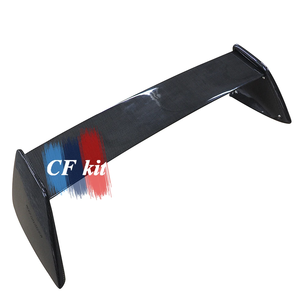 CF комплект Настоящее углеродное волокно спойлер крыла для EVO 8th 2003-2005 задний