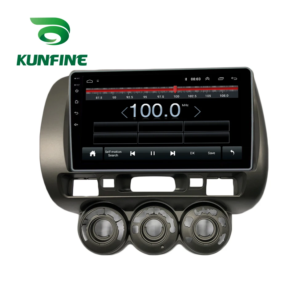 Восьмиядерный автомобильный DVD-плеер Android 10 0 GPS-навигация для Honda FIT CIVIC 04-07 Everus S1