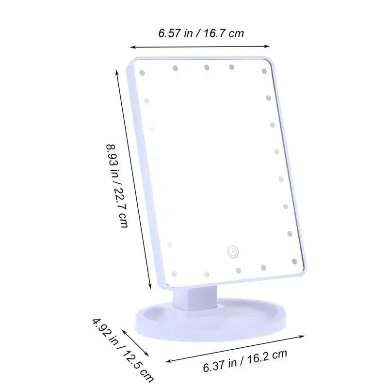 Светильник полоски на обе стороны 22 светодиодный светильник s Touch Экран макияж