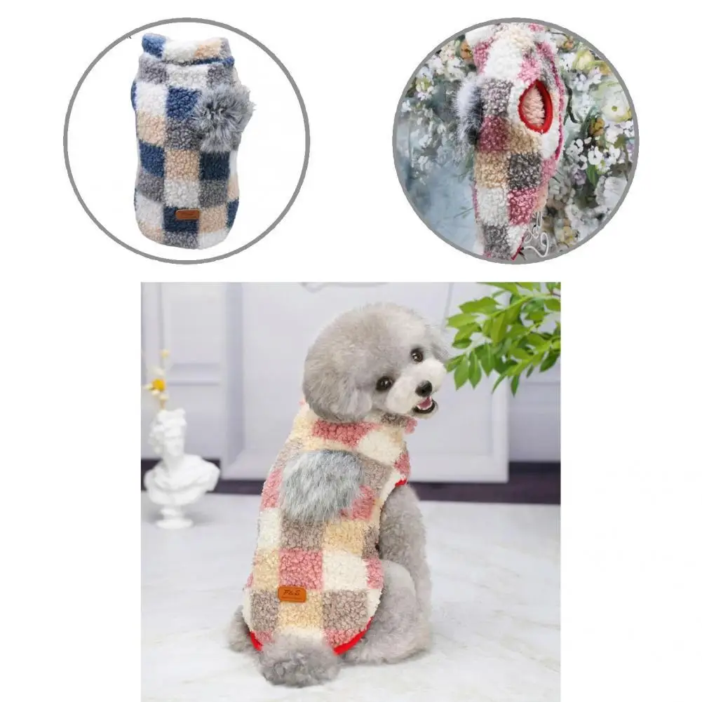 

Сохраняет тепло, приятный для кожи модный костюм для домашних животных