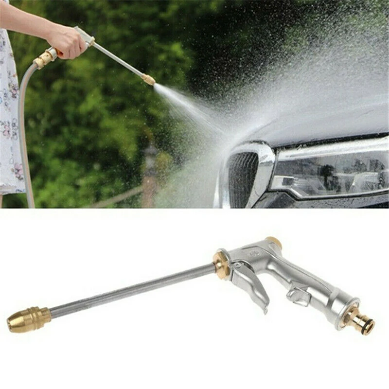 High-pressure Water Gun Spray For Cleaning Car Wash Machine Portable Garden Watering Hose Nozzle Sprinkler Outdoor Tools Home | Дом и сад