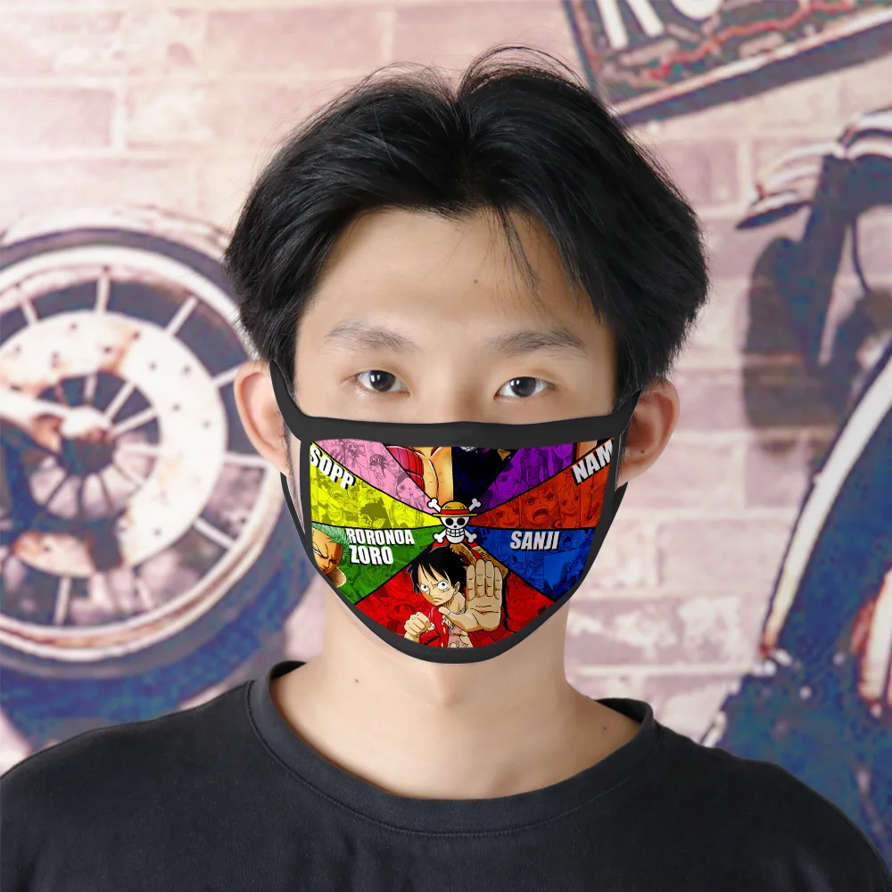 Аниме ONE PIECE Monkey D. Luffy аксессуары для пиратских фотографий унисекс Vinsmoke Sanji маски с