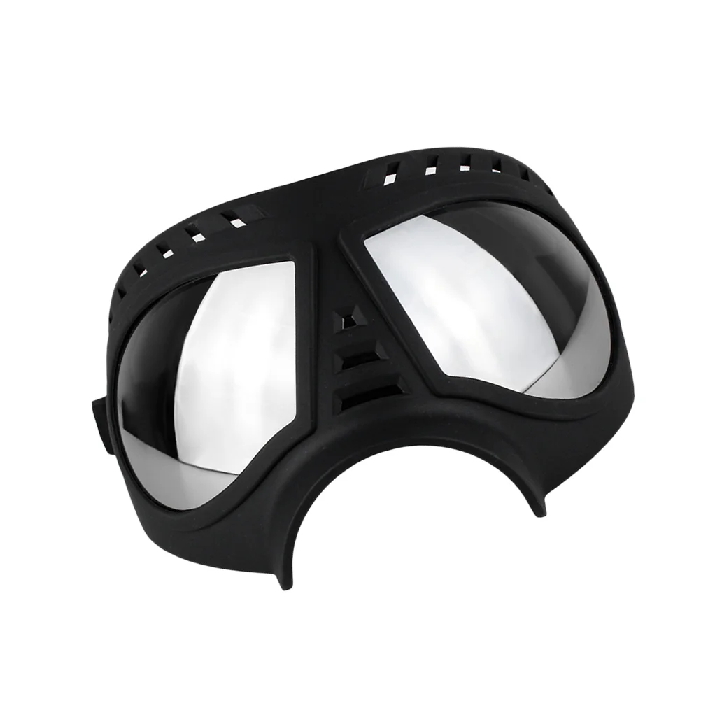 

Pet Waterproof Goggles Dog Eye Protective Glasses Snow Protection Eye Goggles Creative Eyewear (Black)