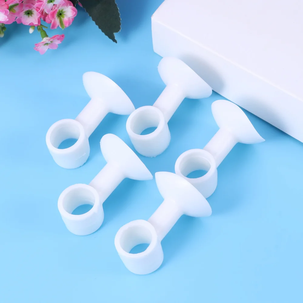 

5pcs Silicone Anti-collision Door Stopper Handles Door Protective Pad Sucking Rubber Doorknob Bumper Crash Pads Protector (White