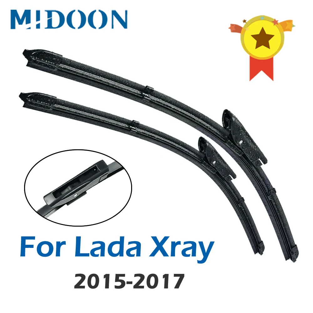 MIDOON щетки стеклоочистителя для Lada Xray Fit штыковые рычаги 2015 2016