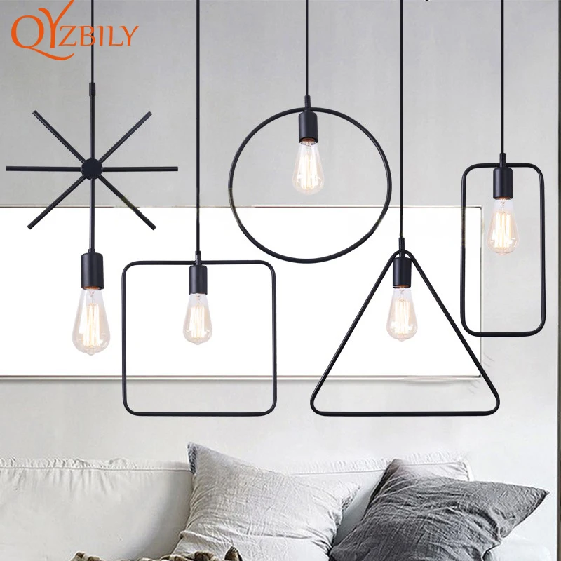 Подвесной светильник s винтажный подвесной Современная промышленная лампа