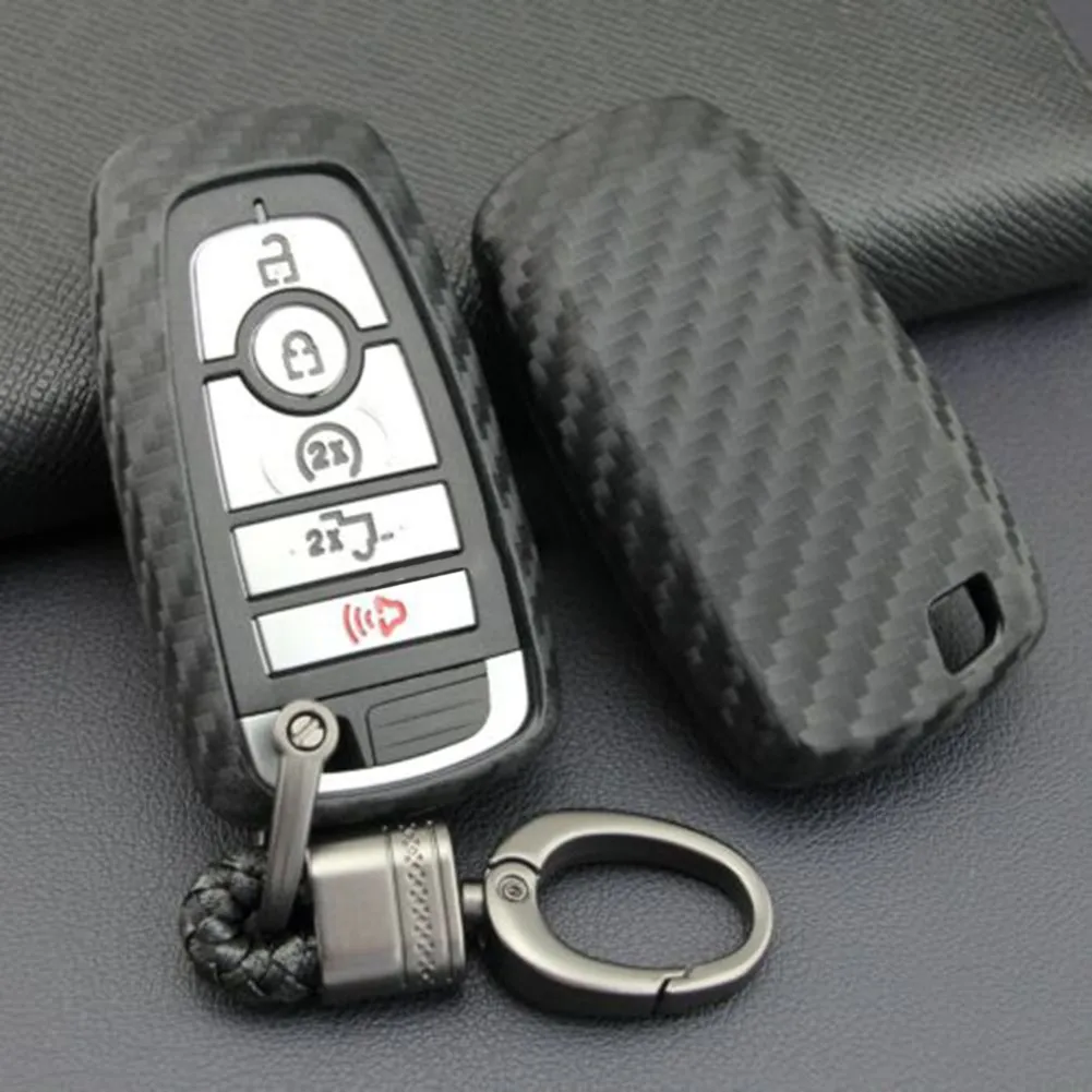 

Accessories Key Fob Anti-Scratch For Ford Fusion Explorer Mondeo Silica Gel New Practical Durable