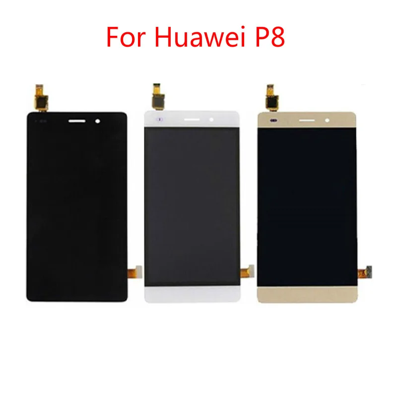 Для Huawei P8 Lite Дисплей LCD сенсорный экран дигитайзер сборка Замена ALE L21 P8LITE L04