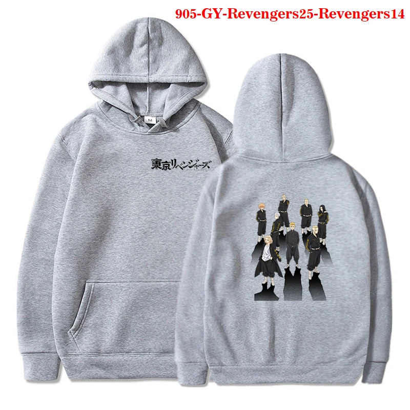 

Tokyo Revengers Hoodies New Sweatshirt Anime Men Long Sleeve Hip Hop Tops Harajuku Streetwear Fashion Clothes Pullover Hoodies