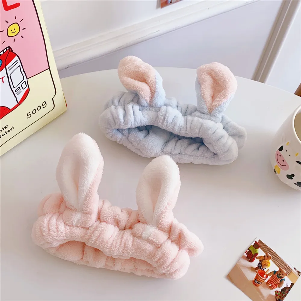 Женские ленты для мытья лица держатель волос мягкие теплые повязки на голову с