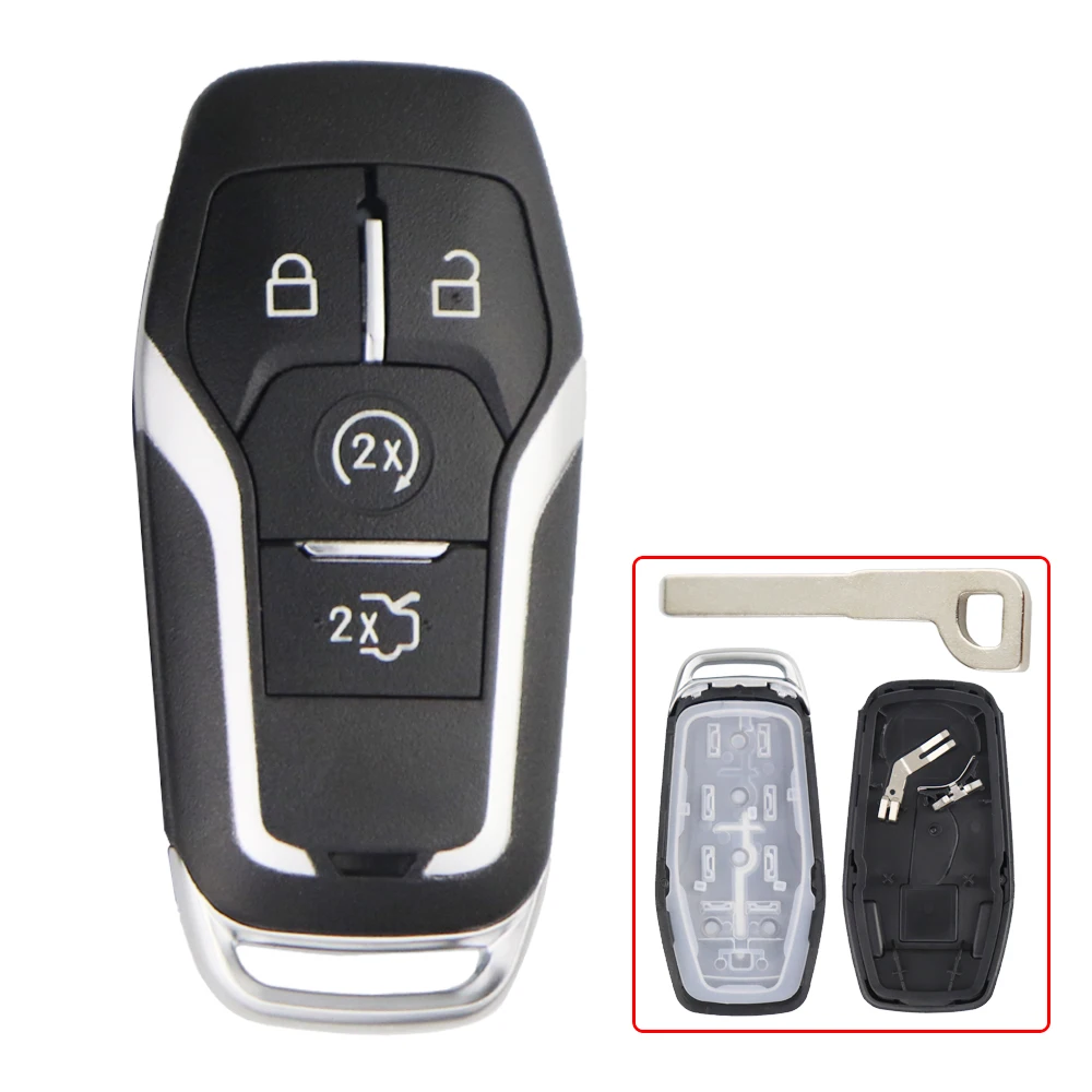 YIQIXIN 3/4/5 кнопки дистанционный Автомобильный ключ корпус для Ford Focus Edge S Max Mondeo Ka