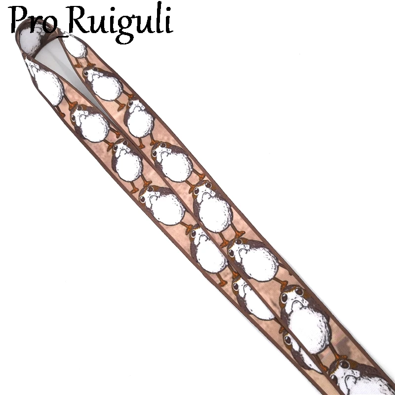 Порг Пингвин шейный ремешок брелок мобильный телефон ремень держатель значка