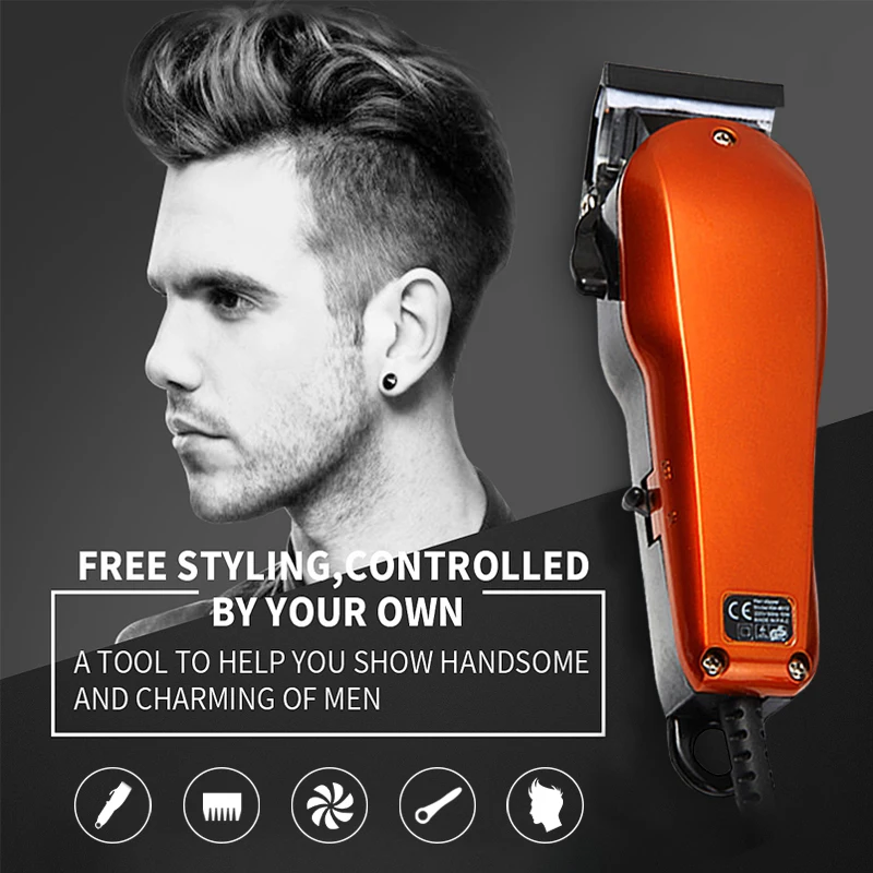 

IXueJie Professional Hair Clipper for Men Electric Hair Trimmer Barber Clipper Razor Beard Trimmer Shaver Hair Cutting Machine