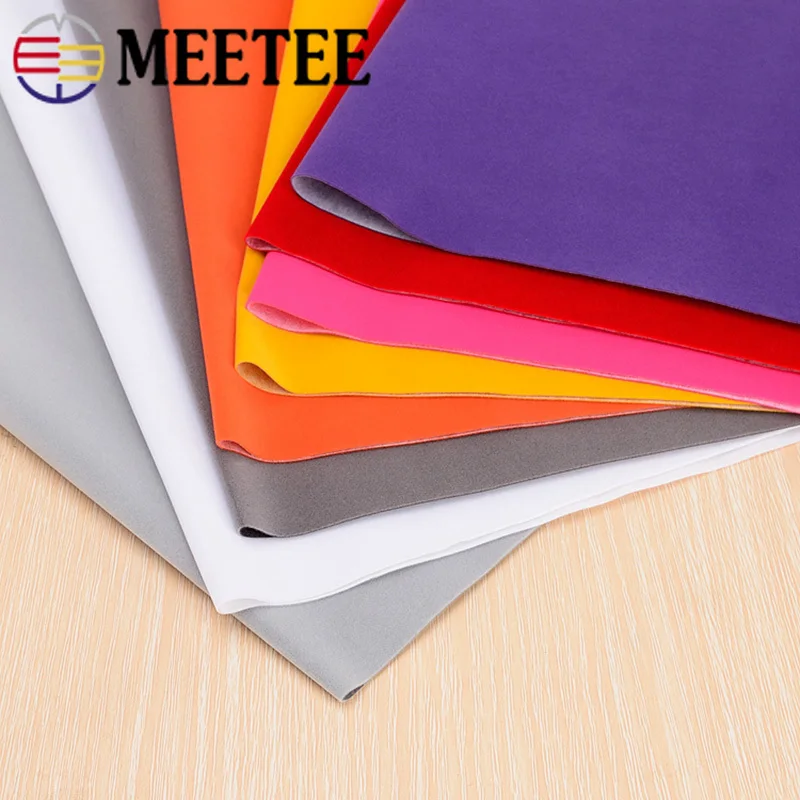 Meetee 50x150 см фланелевая ткань самоклеящаяся клейкая для шкатулки ювелирных