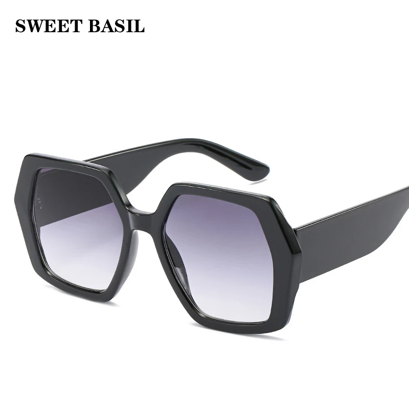 SWEET BASIL 2020 новые роскошные многоугольные Солнцезащитные очки женские брендовые