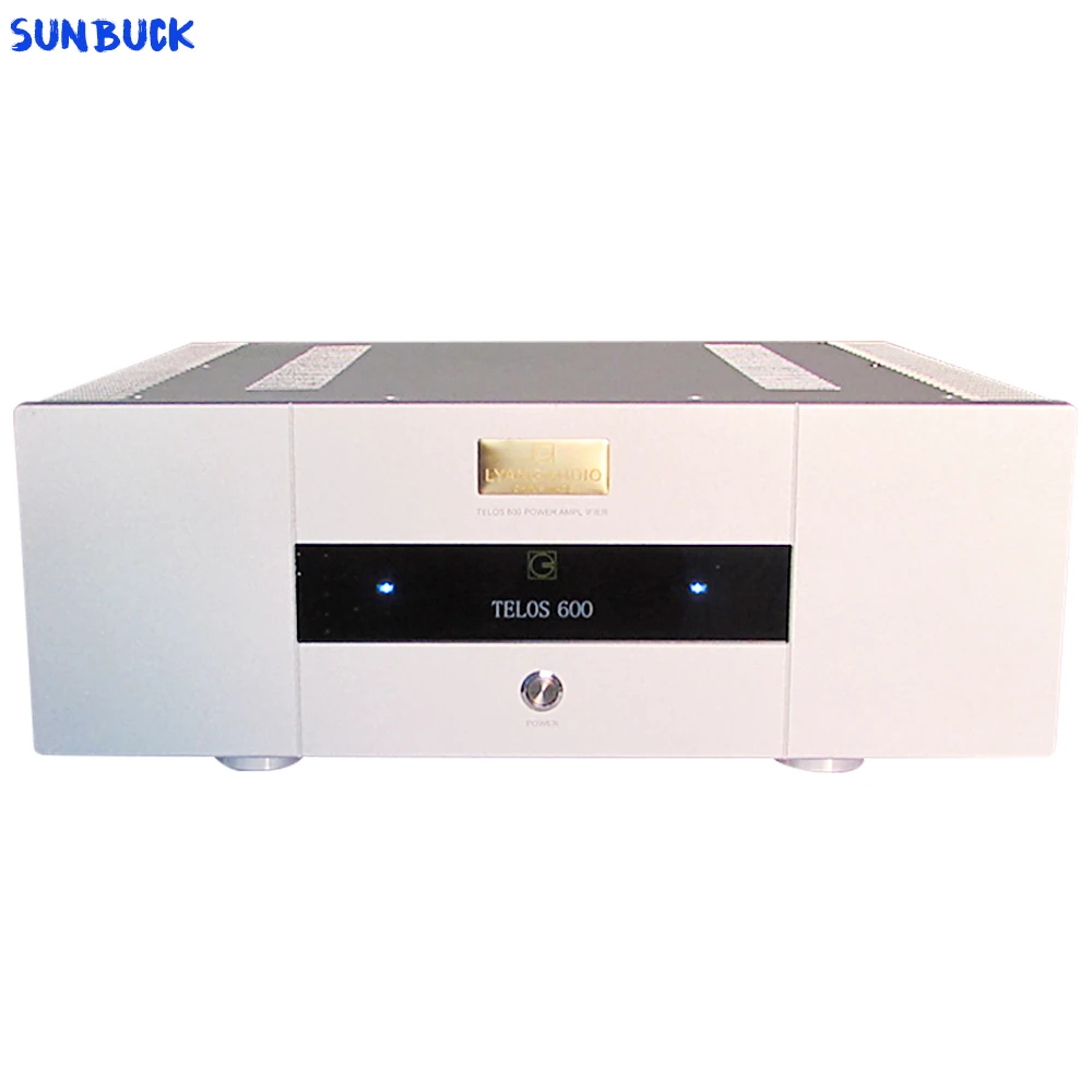 

Sunbuck 350W+350W 2.0 replica Swiss Goldmund Telos 600 pure rear power Amplifier hifi high-fidelity Power Amplifier