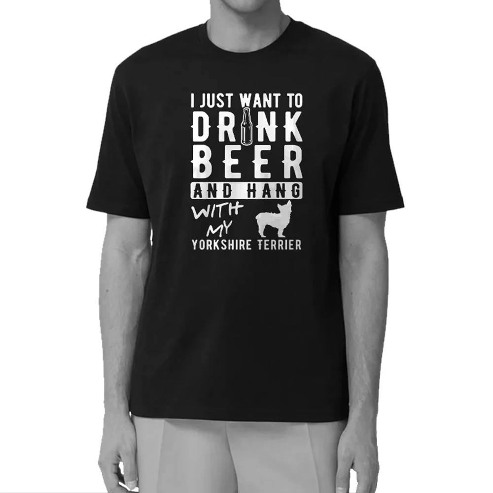 

Pure Cotton Beer Lover Unisex T Shirt Loose Beer Men Tshirt Cool t-shirt Men Tee Shirt
