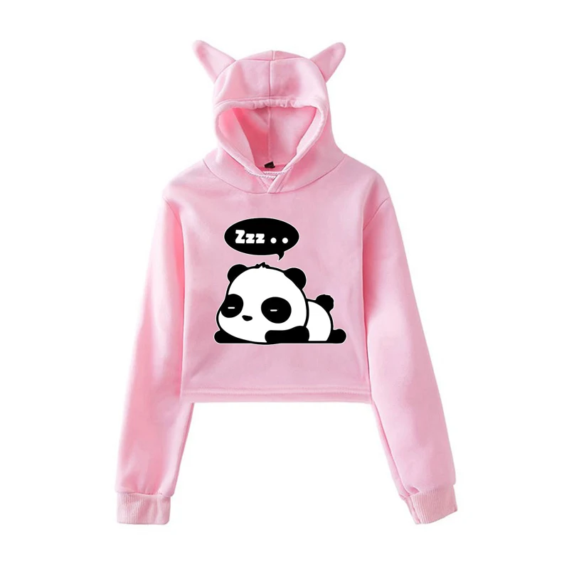 Милые женские толстовки Bikinis Secret модные укороченные топы с принтом для девочек