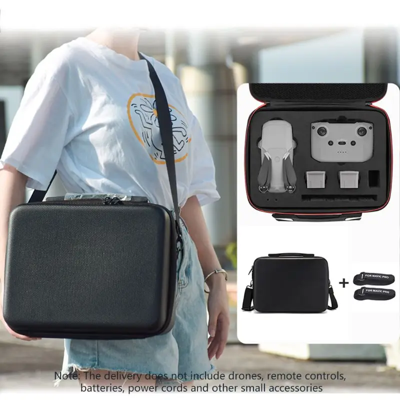 

Nylon/PU Storage Box Portable Shoulder Bag Propeller Protection Blade Holder Protector for DJI Mavic Air 2 Drone Kit