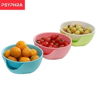 snack bowl with shell holder double dish nut bowl for pistachio sunflower seed edamame cherries candies random color