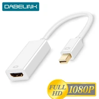mini dp to hdmi compatible adapter cable converter adapter display port for apple mac macbook pro air notebook