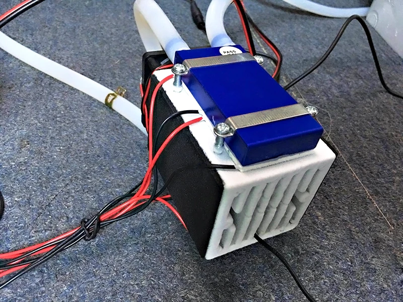 Полупроводниковый Холодильный чип 12V Портативный охлаждающий кондиционер небольшой мини Diy система охлаждения Кондиционер