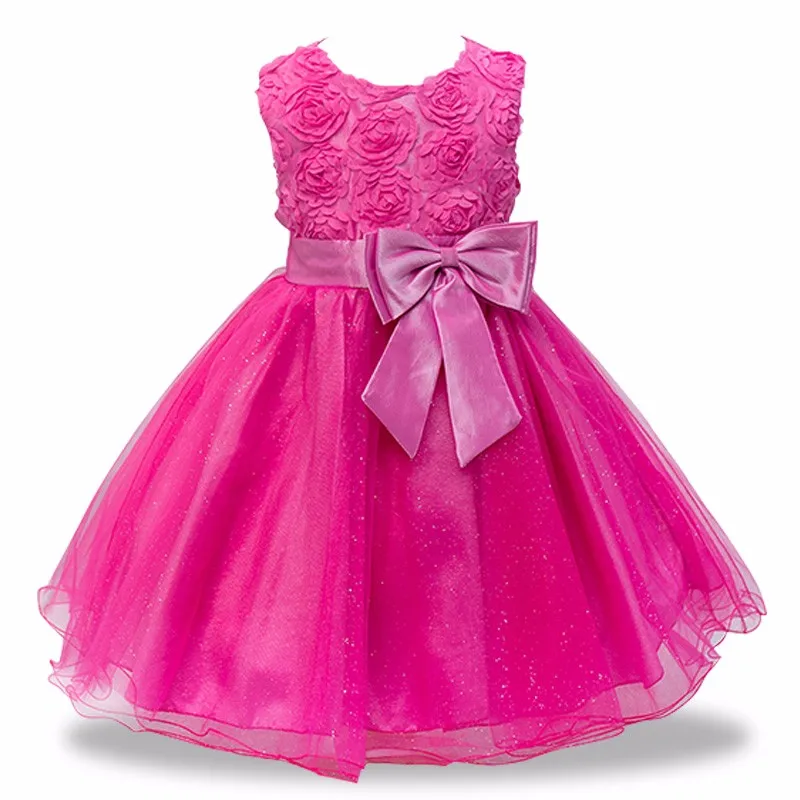 New girls dress dimensional banquet Princess Wedding Party sequins Sleeveless Year For Girls | Детская одежда и обувь