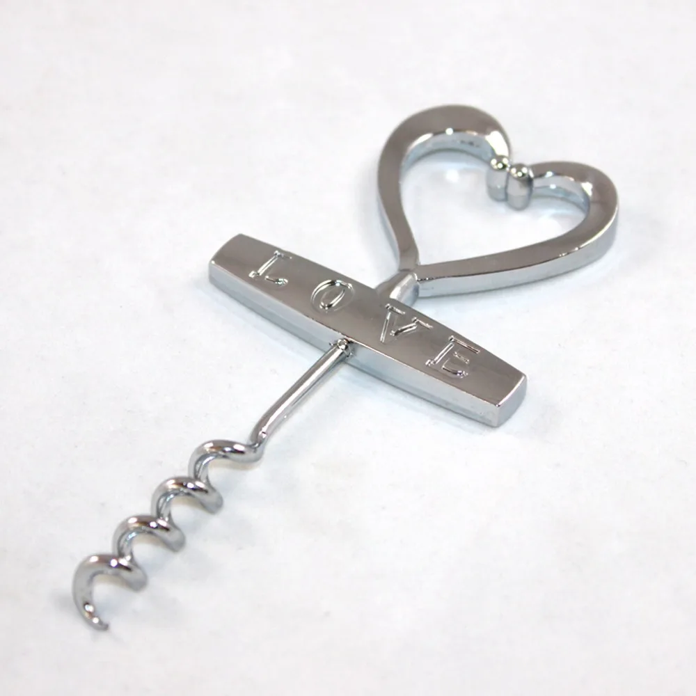 Portable Mini Wine Bottle Opener Stainless Steel Red Wing Type Metal Corkscrew With Love Letter Openers | Дом и сад