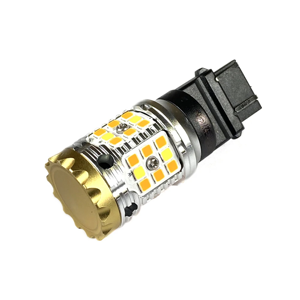 Двухцветсветильник Тель поворота CANBUS анти-гипер-вспышка 3157 3057 4157 с 3030