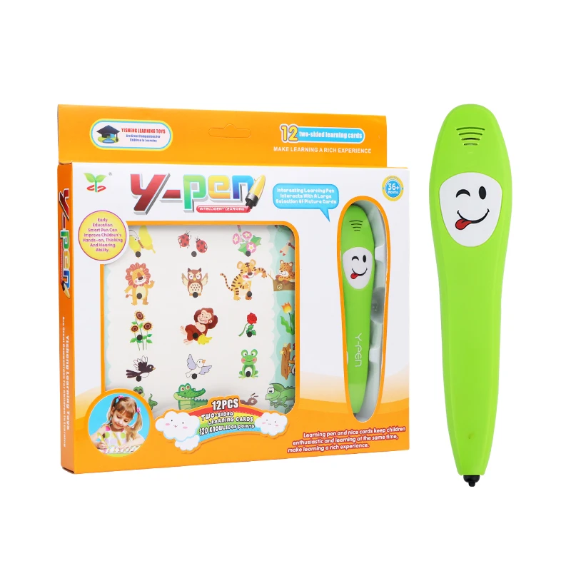 

Kids Early Learning Logic Pen IQ Toy Gifts with Learning Children Book E-book Intellectual Education Early English Point Reading