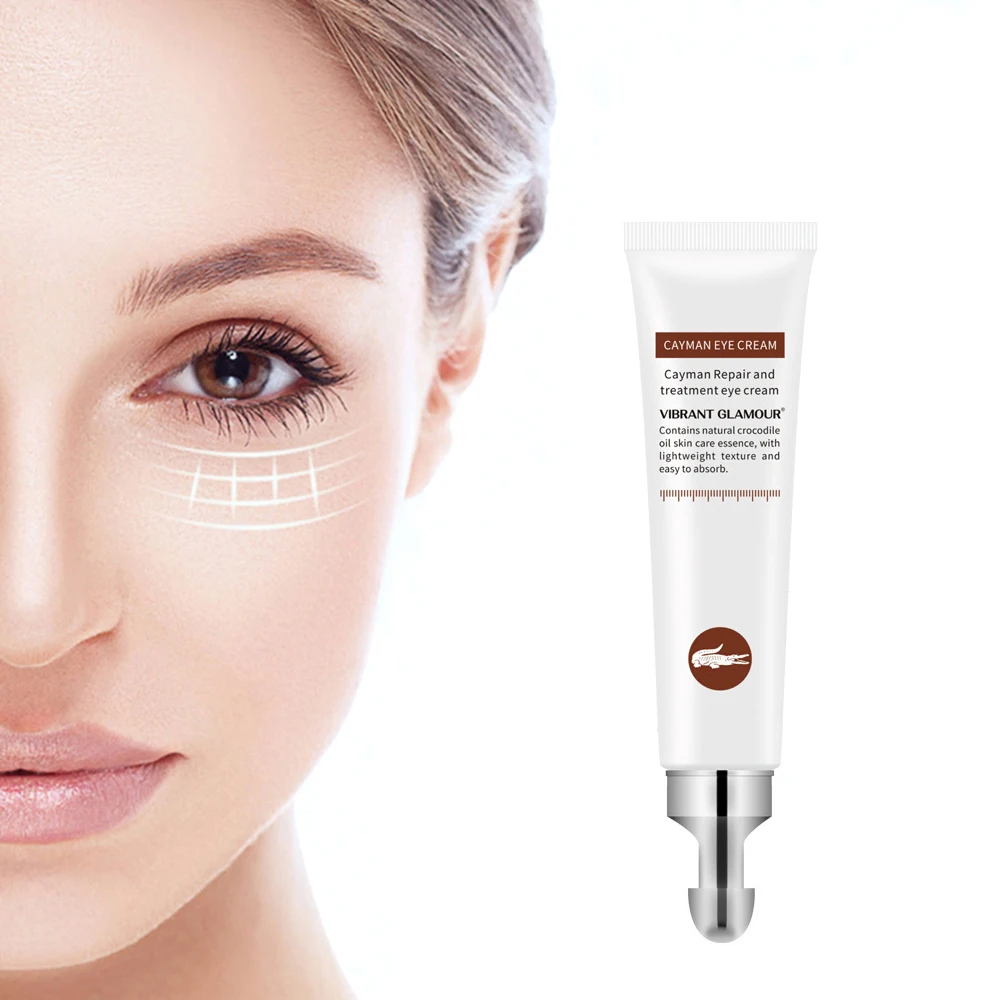 

20ml Crocodile Repairing Eye Cream Moisturizing Remove Eye Bags Dark Circles Fades Wrinkles Firming Nourishing Eyes Care