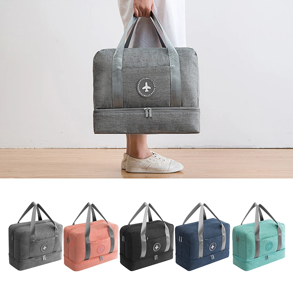 

Outdoor Sports Swim Women Men Dry Wet Depart Yoga Fitness Handbag Waterproof Storage Bag Large Capacity Luggage Packing Bag