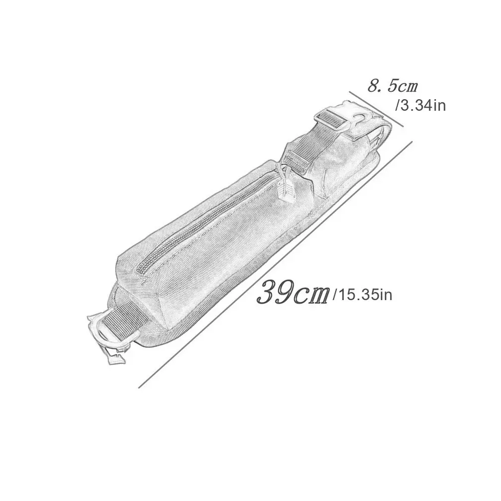 

Universal Molle Accessory System Shoulder Strap Package Tactical Accessories Bag Phone Pouch Bag for Men