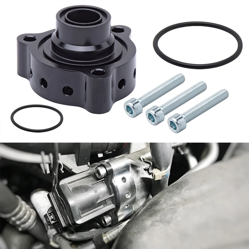 

Aluminum black turbo blow off valve bov sound Adaptor for Mercedes A180, A250, CLA 250 & GLA 250 FMSPMER